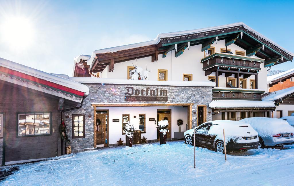 Pension Restaurant Dorfalm レオガング エクステリア 写真